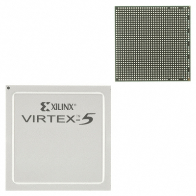 XC5VLX50-1FFG676I IC FPGA 440 I/O 676FCBGA IC Sirkuit Terpadu